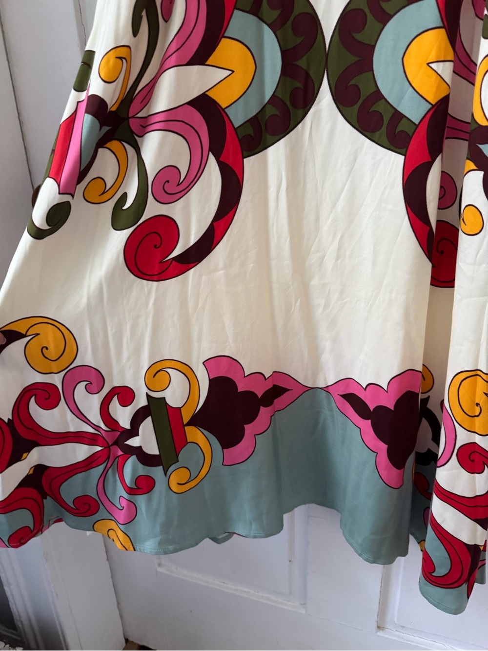 Boden NWT Flute Sleeve Bohemian Dress - Picture 5 of 10